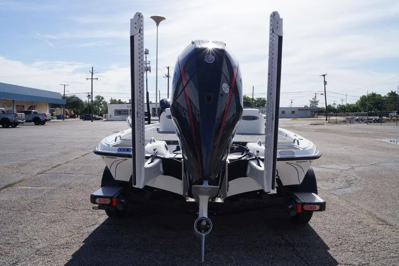 The Image of 2026 Phoenix 721 ZXL boat rear view in parking lot. - 1
