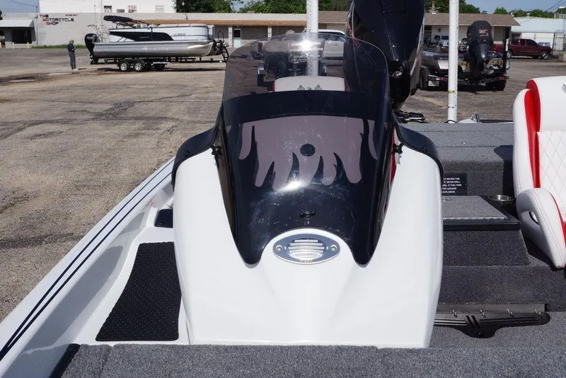 Slide: The Image of 2026 Phoenix 721 ZXL boat with sleek windshield and modern design. - 17