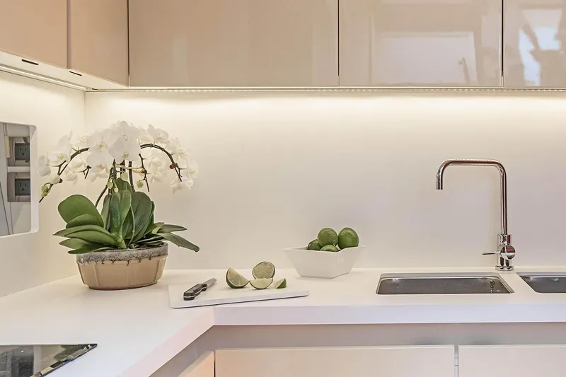 Slide: The Image of Modern kitchen on Beneteau Gran Turismo 49, 2017. - 48