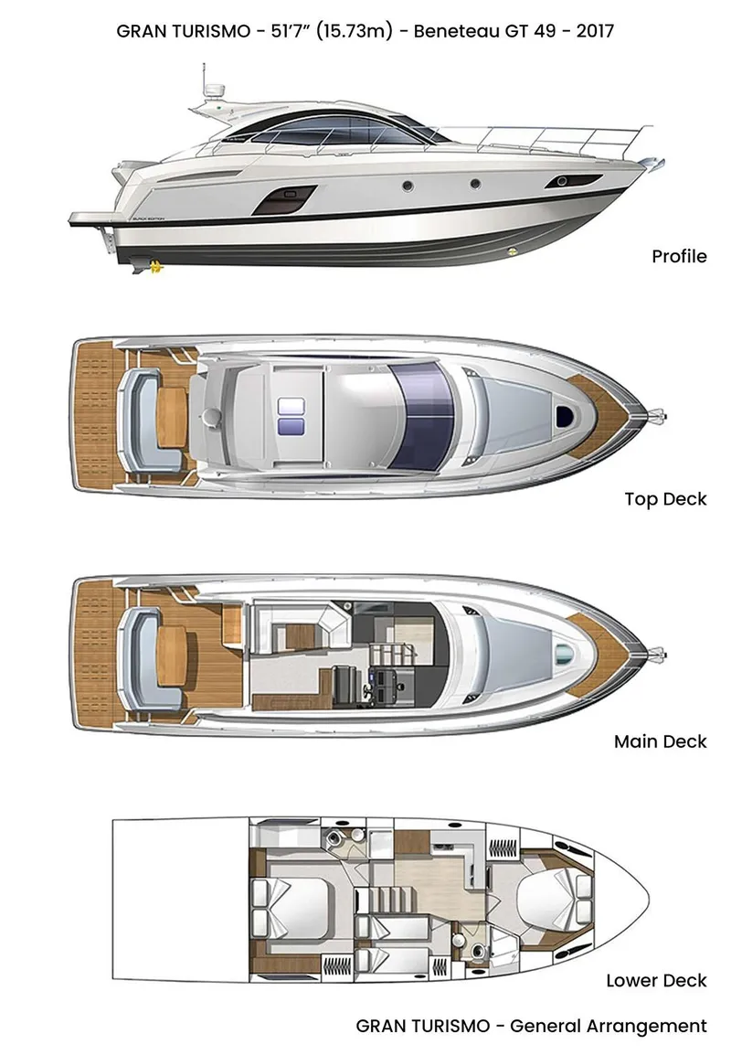 Slide: The Image of Beneteau Gran Turismo 49 2017 - 56