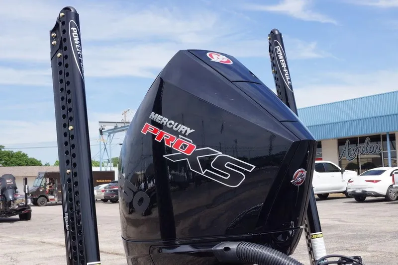 Slide: The Image of 2026 Phoenix 721 ZXL with Mercury Pro XS engine in parking lot. - 17