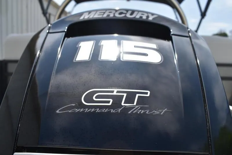 Slide: The Image of Mercury 115 Command Thrust engine on 2026 Lowe SS 230 WT Special boat. - 5