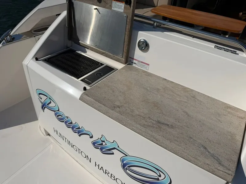 Slide: The Image of 2017 Tiara Yachts C39 Coupe with grill and countertop. - 26