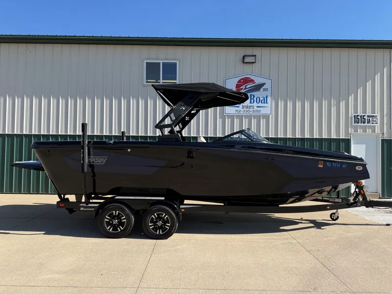 The Image of 2023 Heyday WTSurf boat parked in front of a building. - 0