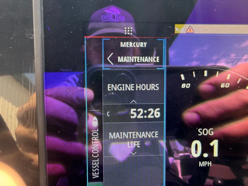 Slide: The Image of Boat display showing maintenance info, 2023 Heyday WTSurf. - 15