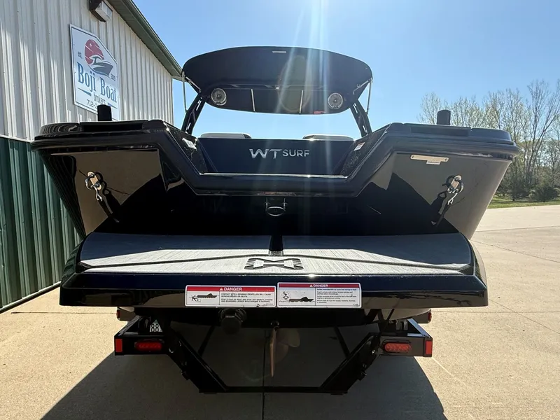 Slide: The Image of Rear view of a 2023 Heyday WTSurf boat at Boji Boat. - 9