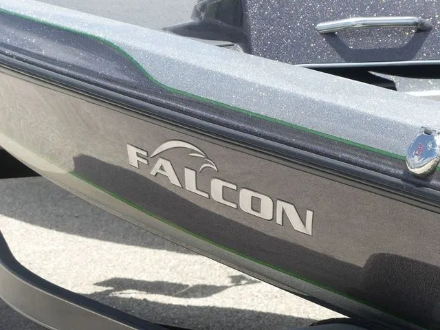 Slide: The Image of Close-up of Falcon F21 TE bass boat, 2022 model. - 7