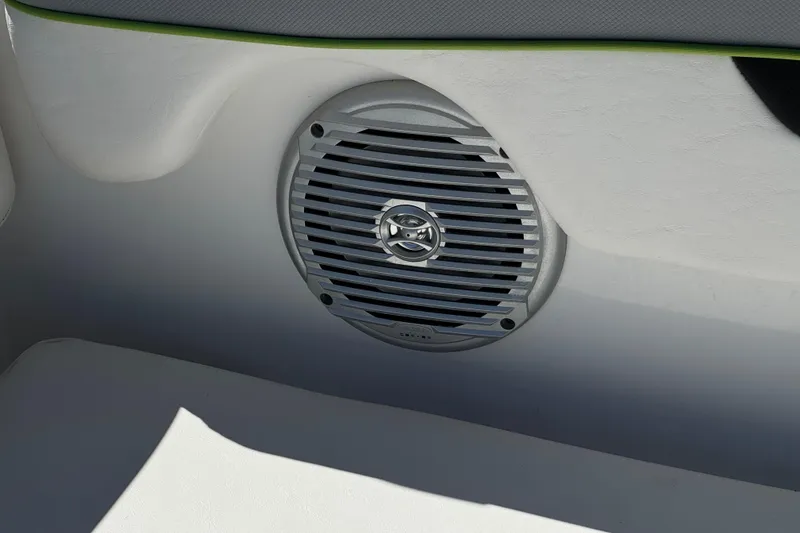 Slide: The Image of Speaker detail in 2022 Tahoe 210 Si Limited boat interior. - 22