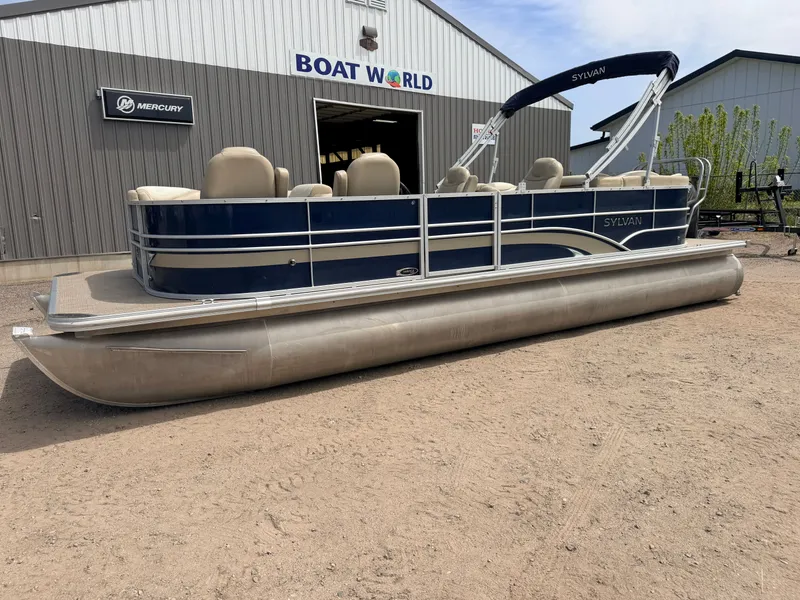 Slide: The Image of 2016 Sylvan Mirage 8524 LE pontoon boat at Boat World. - 49