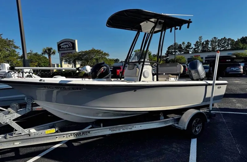 The Image of 2020 Key West 188 Bay Reef boat on trailer at H&S Trailer Sales. - 1