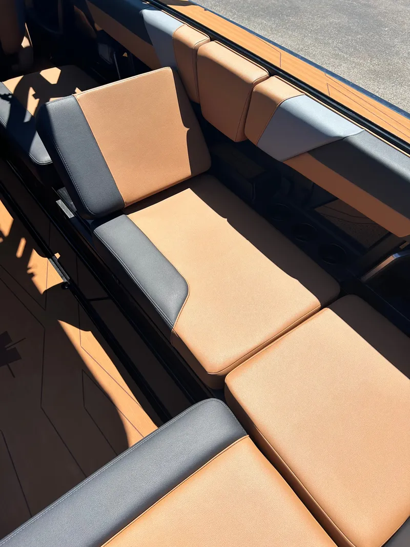 Slide: The Image of Luxurious seating in Axis T250 boat, model year 2026. - 7