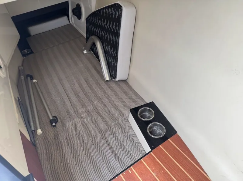 Slide: The Image of Interior of a 2011 Monterey 328SS Super Sport boat. - 15