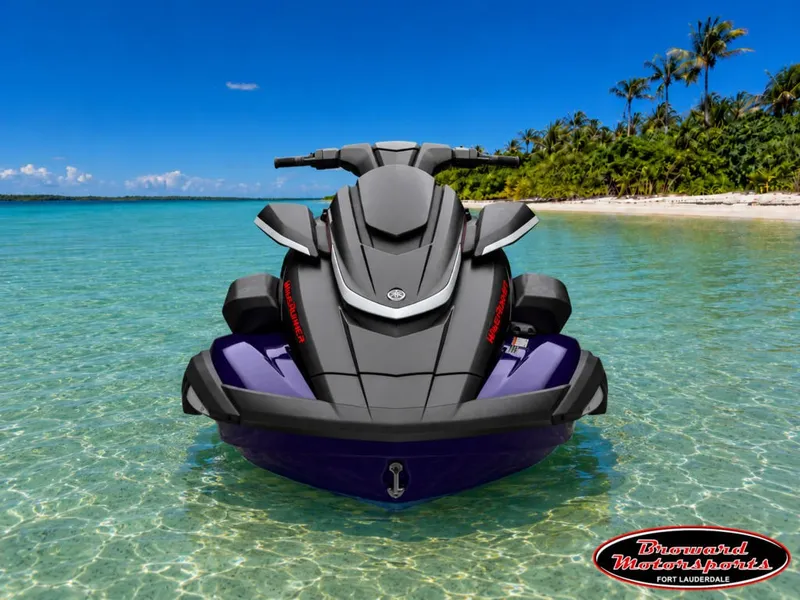 Slide: The Image of Yamaha WaveRunner FX SVHO® 2026 in clear water near a tropical island. - 4