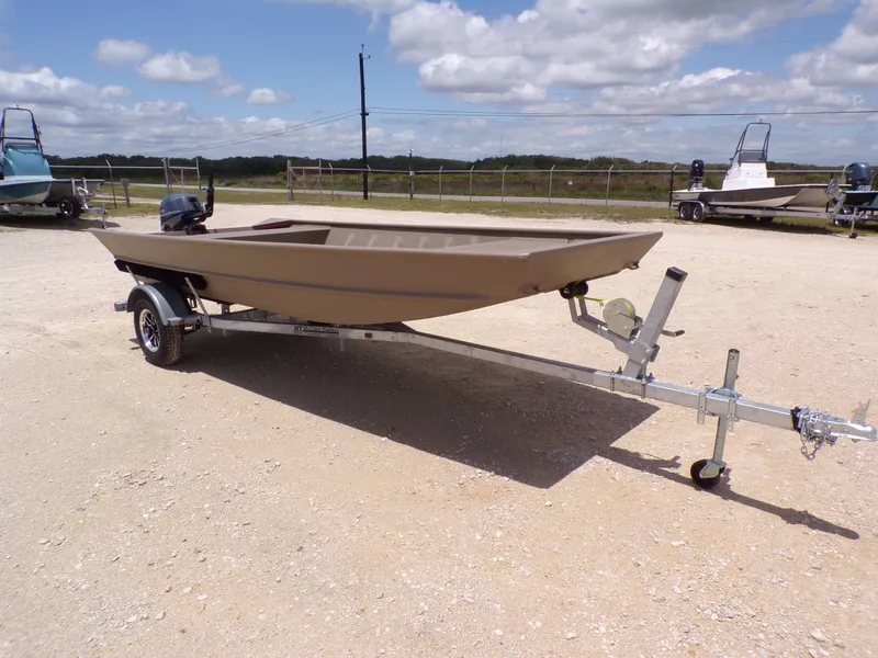 Slide: The Image of Weldcraft 1552 CDS FO boat on trailer, 2026 model. - 7