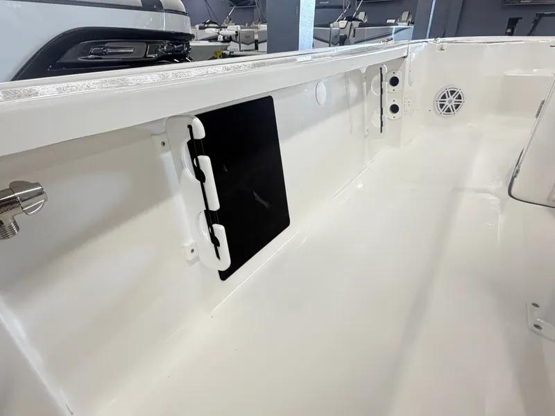 Slide: The Image of Interior view of 2026 Tidewater 2110 Bay Max boat. - 10