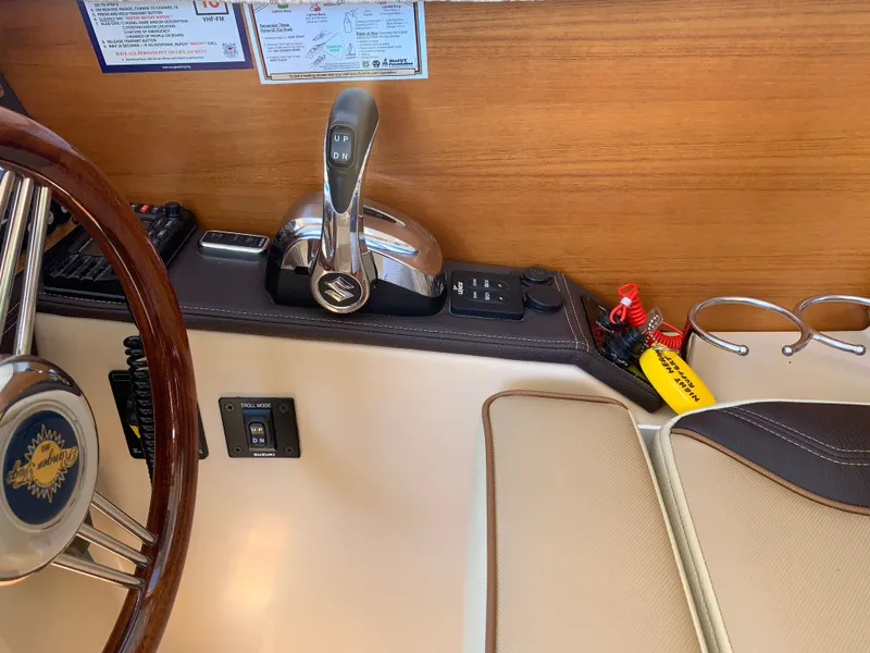 Slide: The Image of Interior of a 2018 Ranger Tugs R-23 boat. - 17