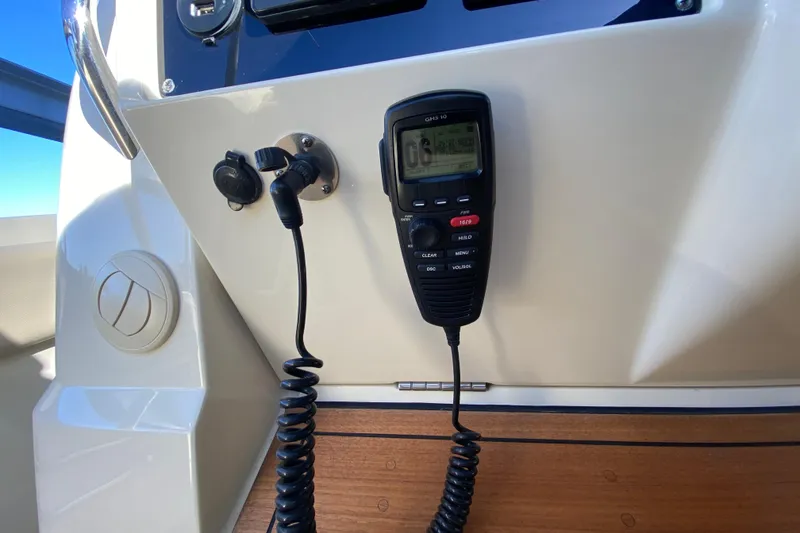 Slide: The Image of Garmin VHF Radio - 21