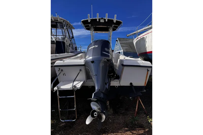Slide: The Image of 1999 Grady-White Fisherman 222 boat with Yamaha 225 outboard motor. - 2