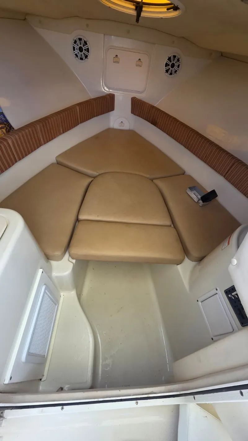 Slide: The Image of Interior of 2007 Hydra-Sports Vector 2200 VX with cushions. - 11