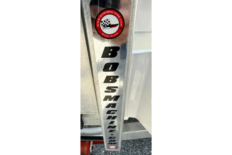 Slide: The Image of Bobsmachine.com logo on 2023 Key West 188 Bay Reef boat component. - 26