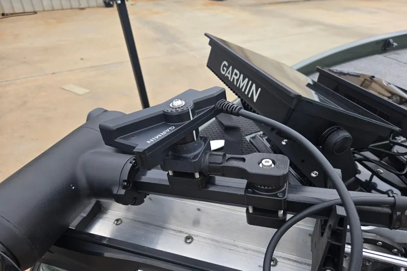 Slide: The Image of Garmin equipment mounted on a 2026 Phoenix 921 Elite X boat. - 25