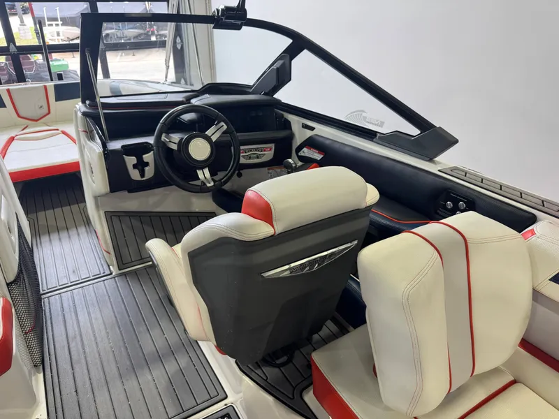 Slide: The Image of Interior of a 2019 Nautique Super Air Nautique G25 boat. - 25