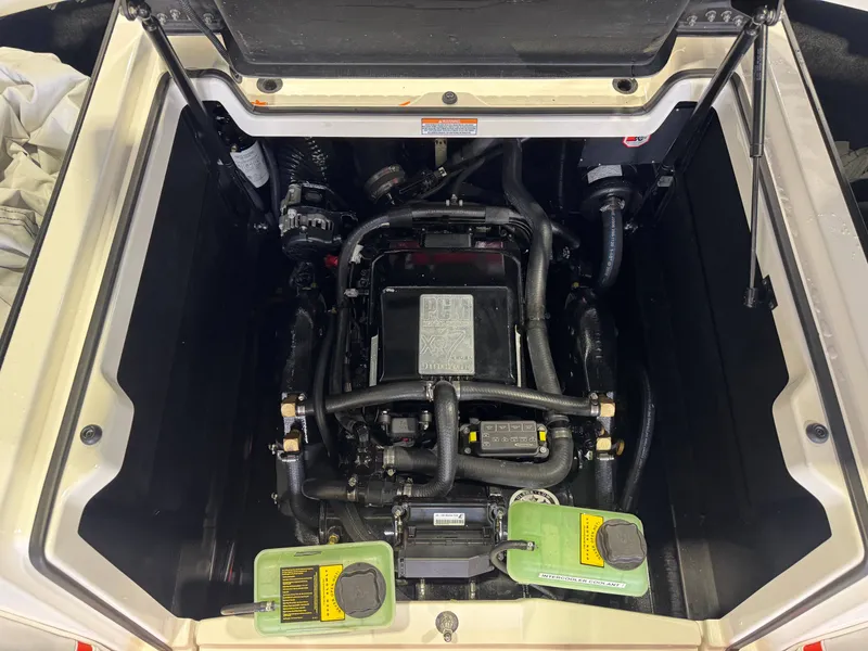 Slide: The Image of Engine compartment of 2019 Nautique Super Air Nautique G25 boat. - 29