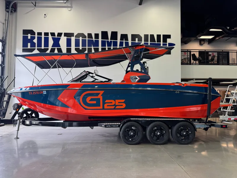 Slide: The Image of 2019 Nautique Super Air G25 boat at Buxton Marine. - 5