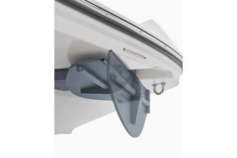 Slide: The Image of 2026 Yamaha Boats 222XD hull detail with innovative design features. - 10