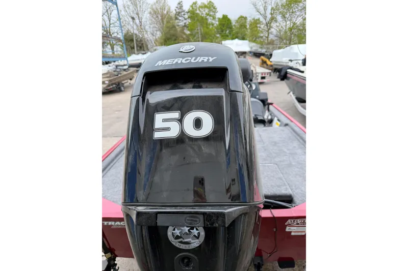 Slide: The Image of 2024 Tracker Bass Tracker Classic XL with Mercury 50 outboard motor. - 3