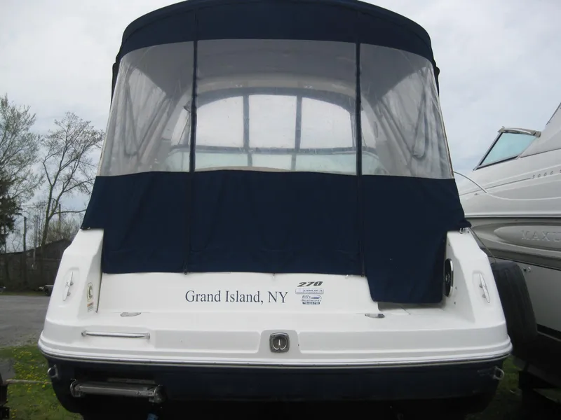 Slide: The Image of Rear view of 2009 Sea Ray 270 Sundancer in Grand Island, NY. - 8
