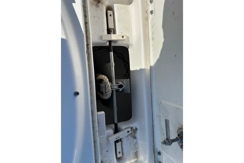 Slide: The Image of Interior view of 2017 Robalo R227 Dual Console boat. - 15