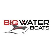 The Image of Big Water Boats logo with stylized boat design. - 0