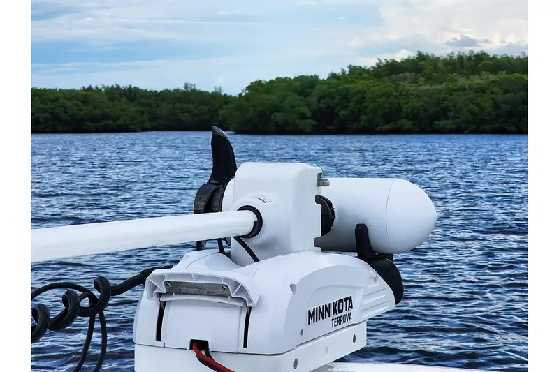 Slide: The Image of 2023 Sportsman Heritage 261 Center Console hull identification number on boat exterior. - 87