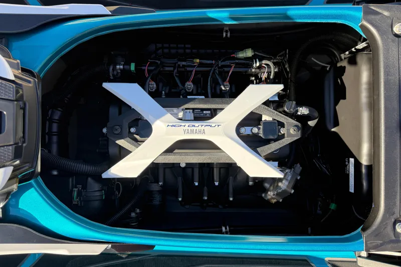 Slide: The Image of 2026 Yamaha WaveRunner FX Cruiser HO engine, showcasing high output performance components. - 24