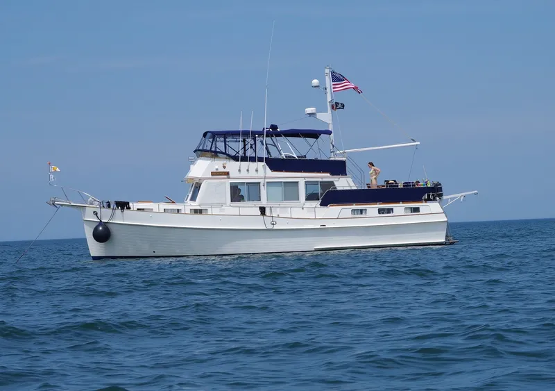 Slide: The Image of Grand Banks 49 Motor Yacht 1987 - 49