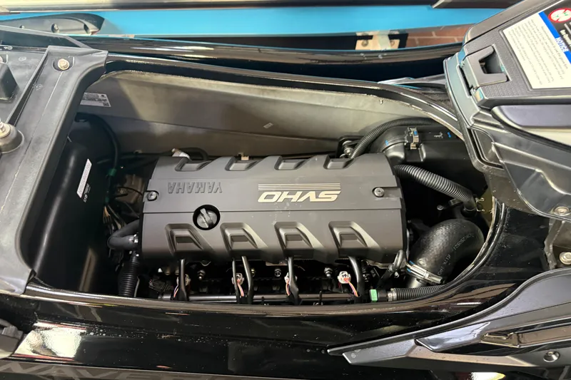 Slide: The Image of 2026 Yamaha WaveRunner FX Limited SVHO engine compartment, showcasing advanced marine engineering. - 21