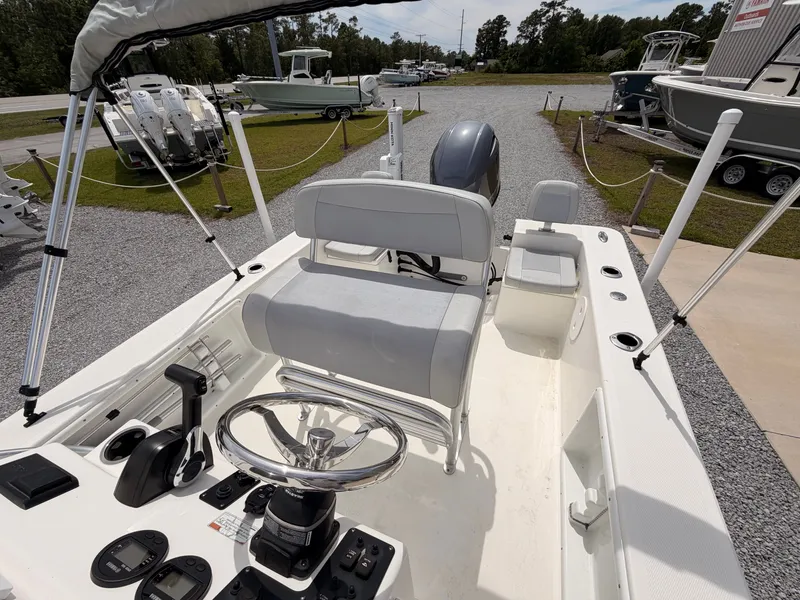 Slide: The Image of Interior view of 2022 KenCraft Bay Rider 2060 boat. - 14