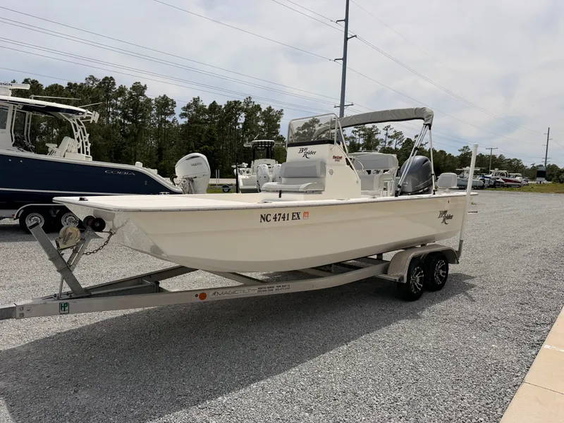 Slide: The Image of 2022 KenCraft Bay Rider 2060 boat on trailer. - 4