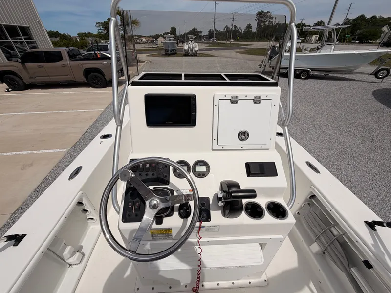 Slide: The Image of Interior view of 2022 KenCraft Bay Rider 2060 boat. - 8