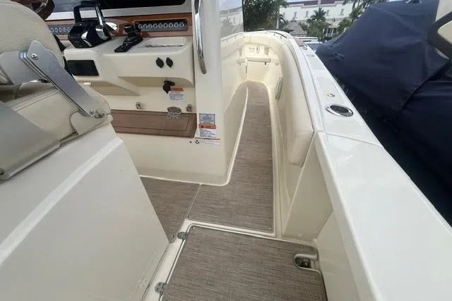 Slide: The Image of 2024 Chris-Craft Catalina 30 interior, featuring sleek design and modern controls. - 29