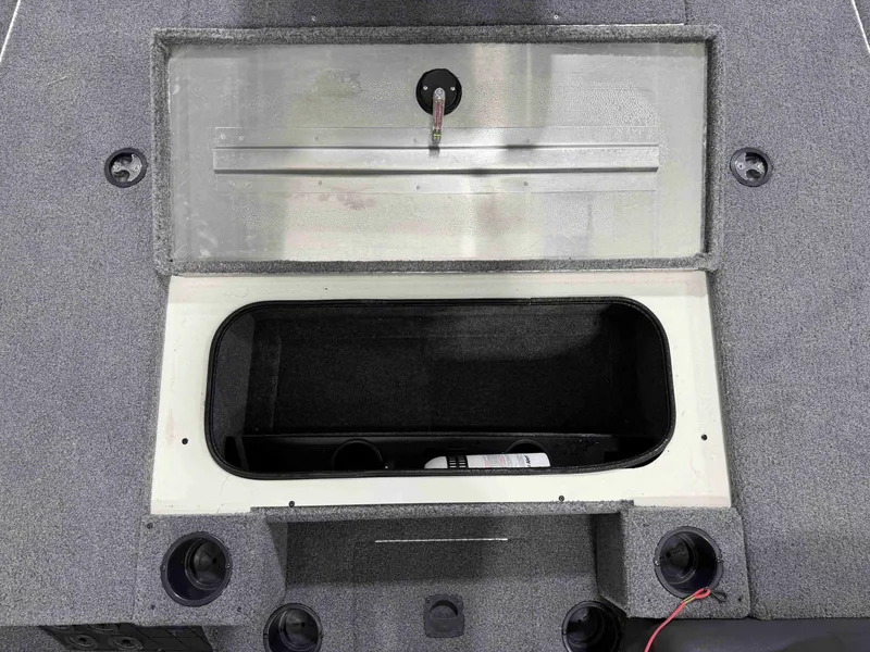 Slide: The Image of Interior view of a 2019 Tracker Pro Team 195 TXW boat. - 23