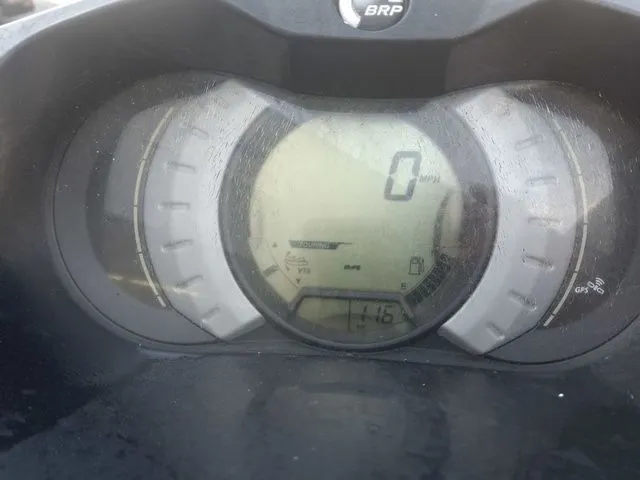 Slide: The Image of Dashboard of a 2014 Sea-Doo GTI with digital speedometer. - 6
