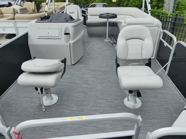 Slide: The Image of Interior of 2022 Godfrey Pontoons Sweetwater Xperience 2286 FX with seating. - 14