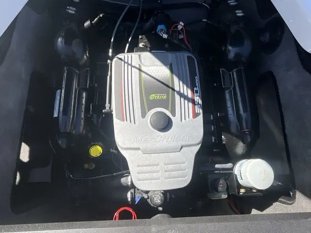Slide: The Image of Engine of a 2013 Bryant Boats 233X with MerCruiser 350 MAG. - 23