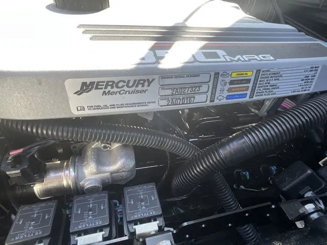Slide: The Image of Mercury MerCruiser engine in 2013 Bryant Boats 233X. - 24