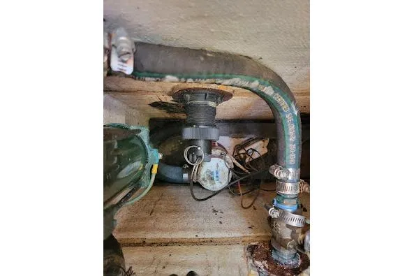 Slide: The Image of BILGE WITH RAW WATER INTAKE, BILGE PUMP AND KNOT METER - 46