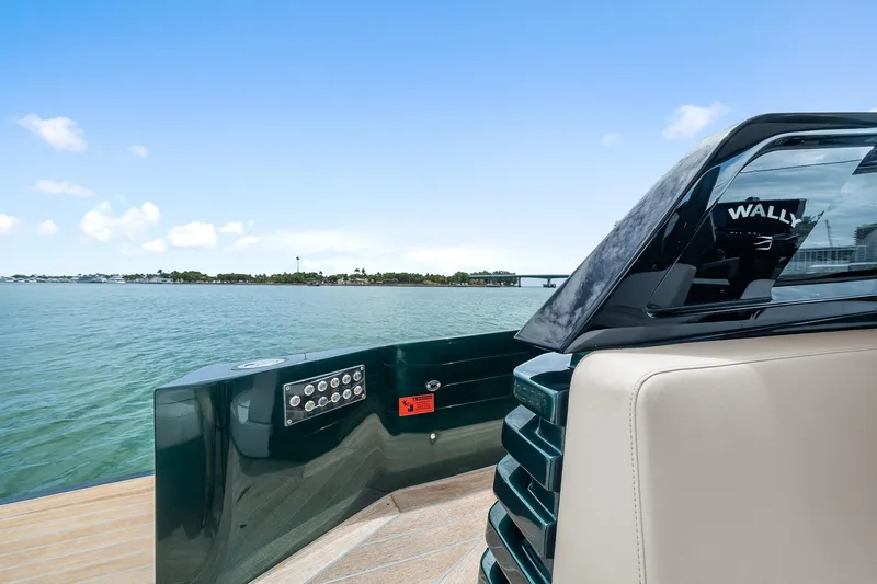 Slide: The Image of 2023 Wally wallytender43X yacht on calm waters. - 32