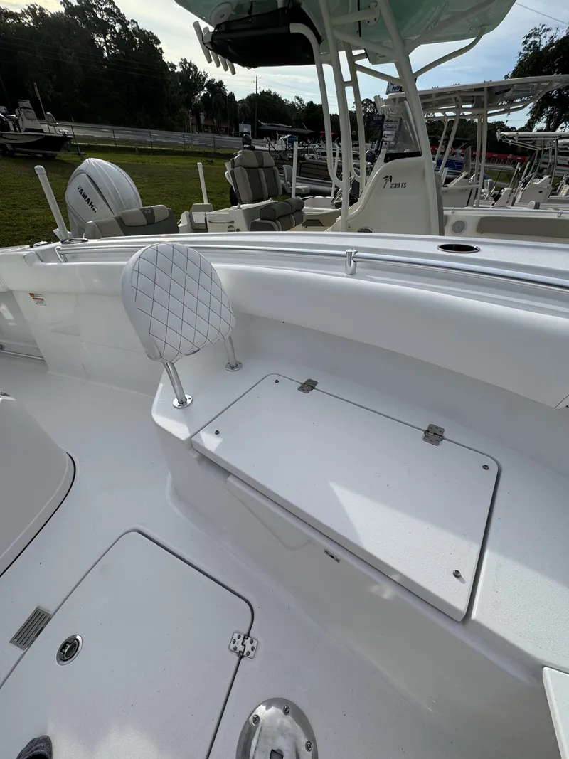 Slide: The Image of 2026 Sportsman Open 232 Center Console boat interior view. - 20