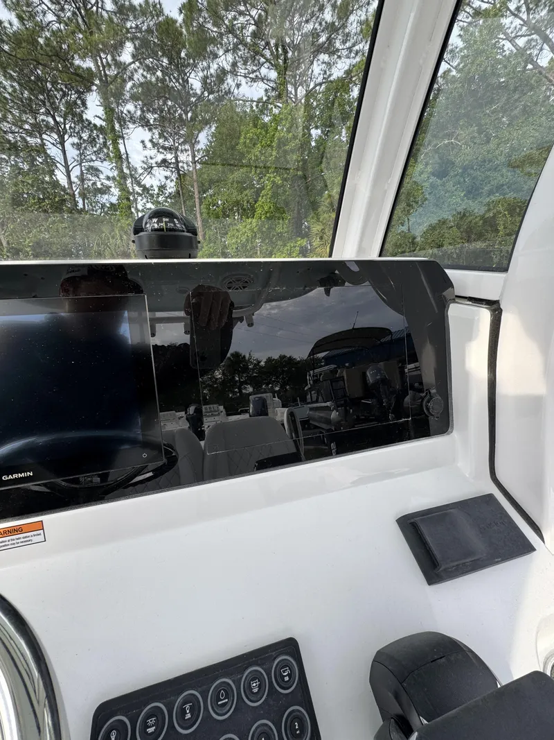 Slide: The Image of Interior view of Sportsman Open 232 Center Console 2026. - 23